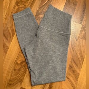 Lululemon Align High Rise Leggings Pant Heathered Core Medium Grey 25” Size 6